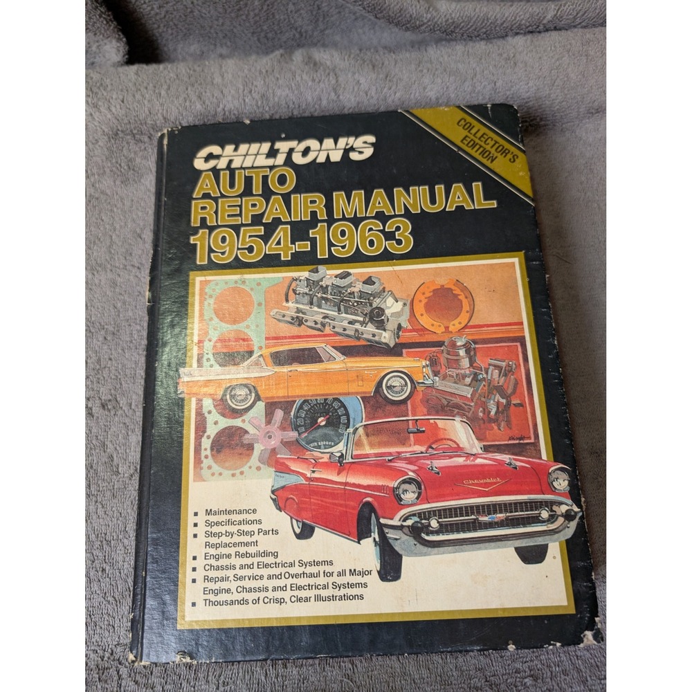 Chilton's Auto Repair Manual‎ 1954-1963 Collector's Edition Hardcover